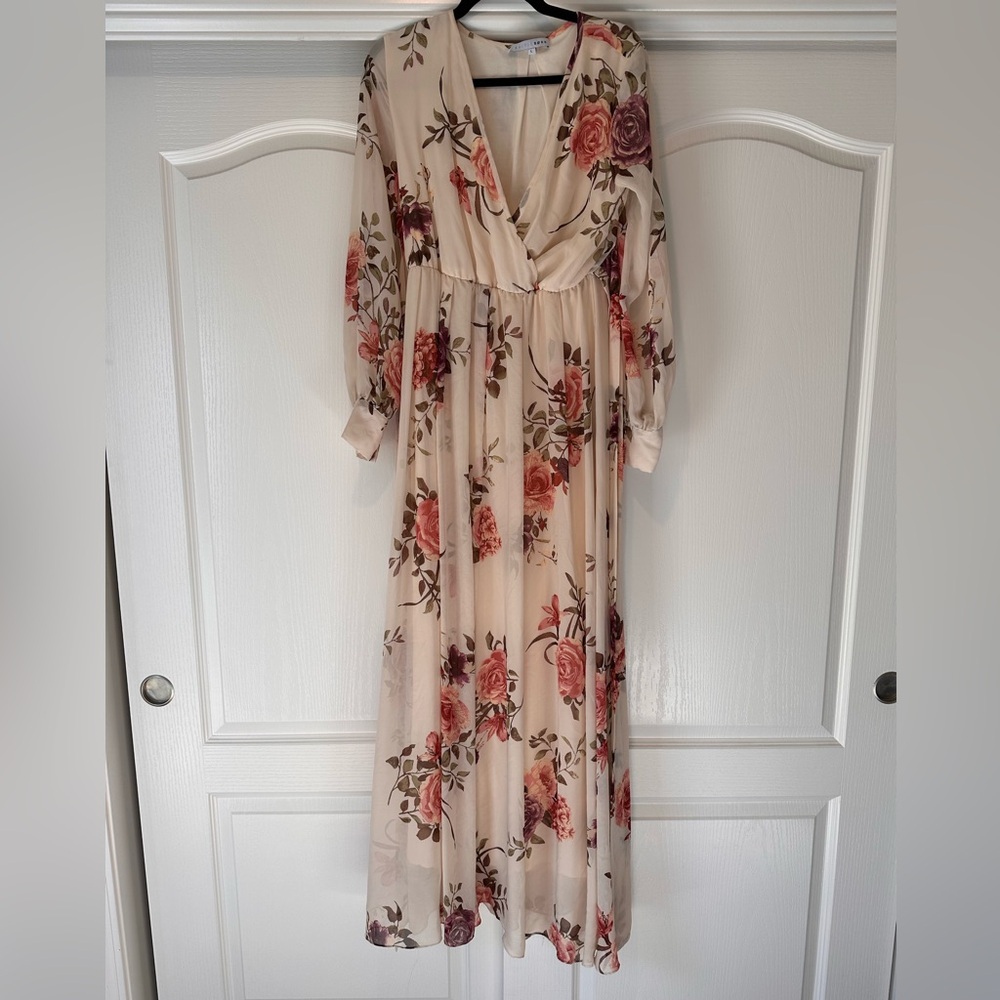 Baltic Born Ivory Floral Lydia Maxi - Large